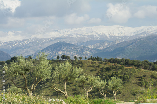 sierra nevada mountain range spain