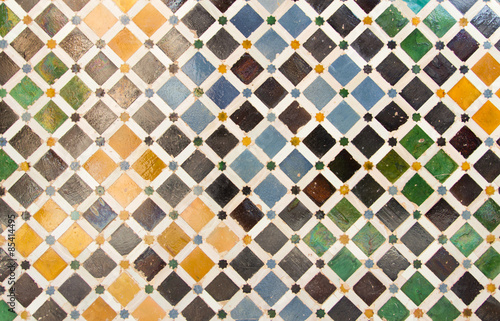 Wallpaper Mural colorful tile mosaic background Torontodigital.ca