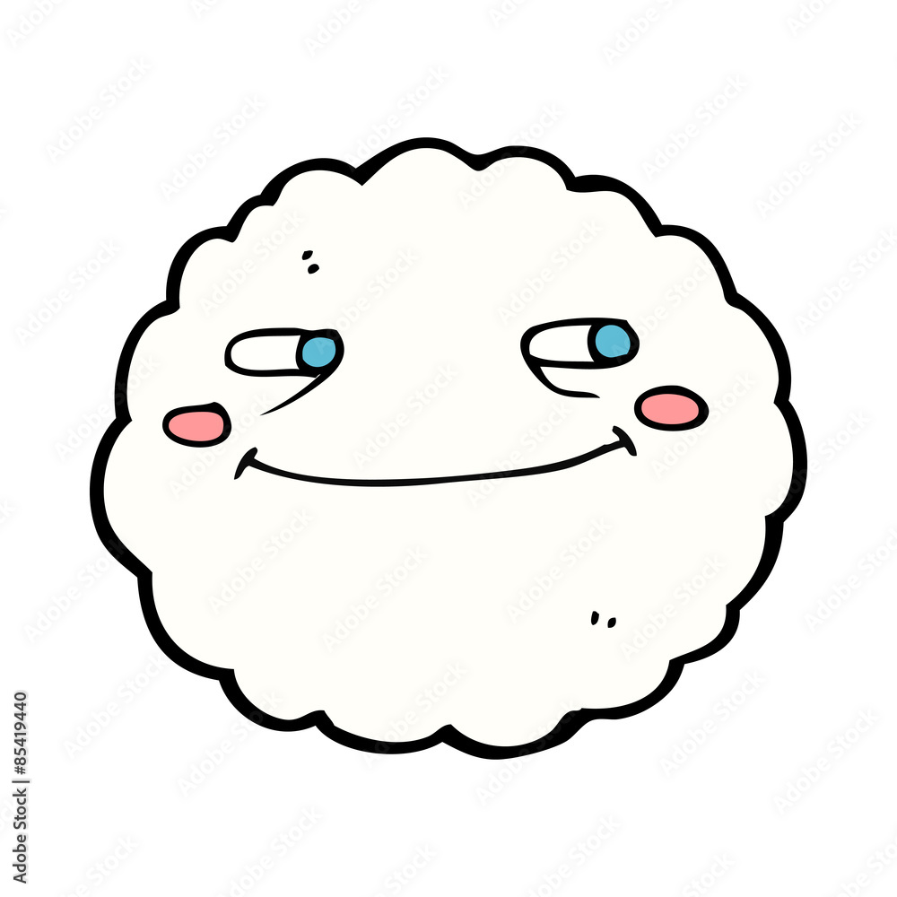 cartoon happy cloud cartoon happy cloud