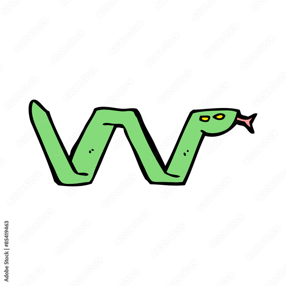 cartoon snake symbol cartoon snake symbol