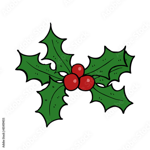 cartoon holly