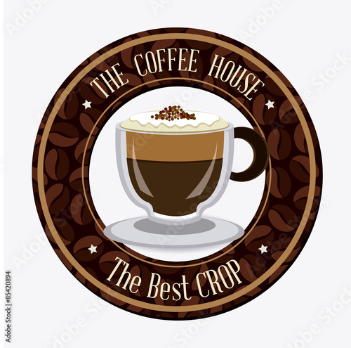 Coffee time design.