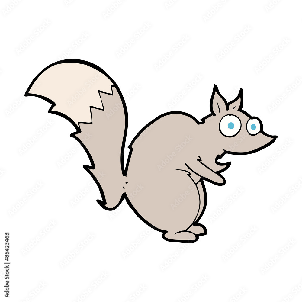 funny startled squirrel cartoon funny startled squirrel cartoon