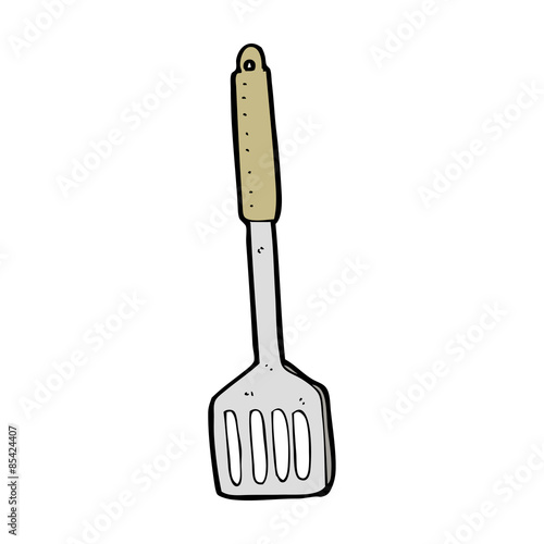 cartoon kitchen spatula