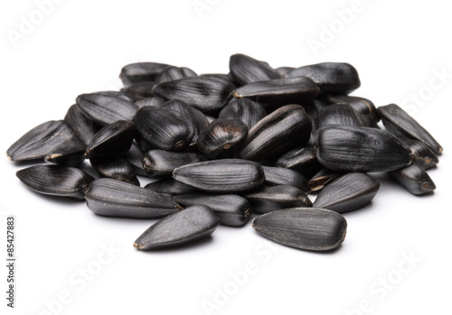 Fototapeta Naklejka Na Ścianę i Meble -  Sunflower seeds  isolated on white background close up