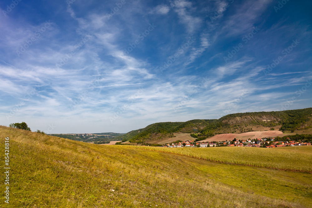 Landschaft bei Kunitz