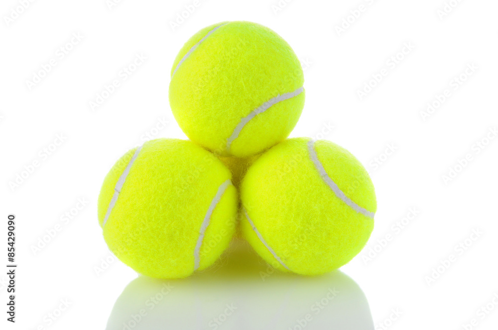 Stack of Tennis Balls