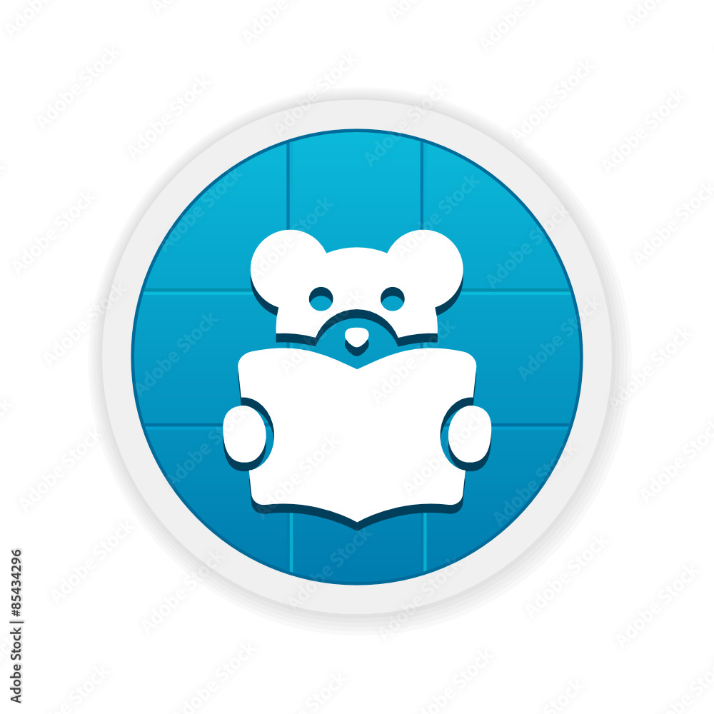 Obraz premium Modern App Button