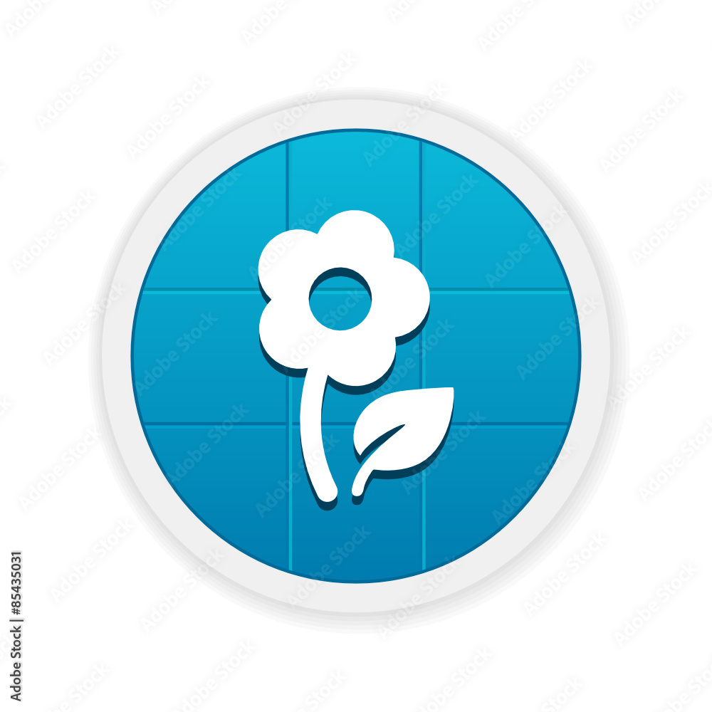 Obraz premium Modern App Button