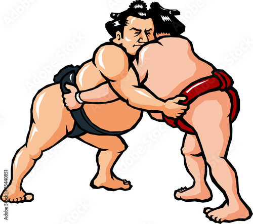 相撲取り組み
