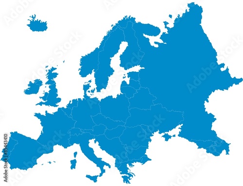 Fototapeta mapa europy 20062015
