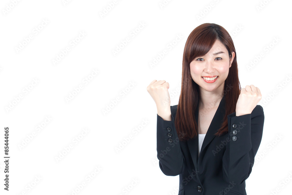 ビジネスウーマン OL 女性 笑顔 呼ぶ ビジネスウーマン OL 女性 笑顔 呼ぶ