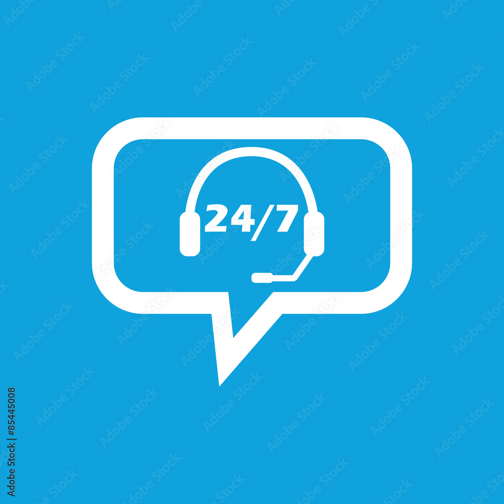 Fototapeta premium Support message icon