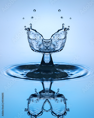 Water drop close up