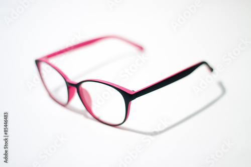 Eye Glasses Isolated on White