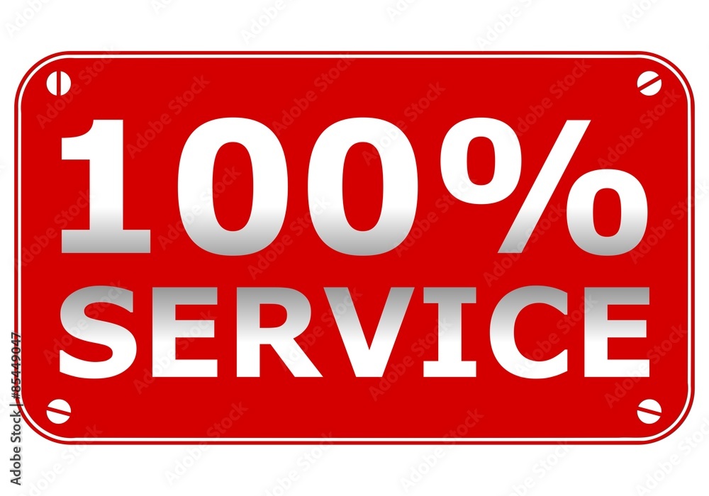 100% Service Plate 100% Service Plate