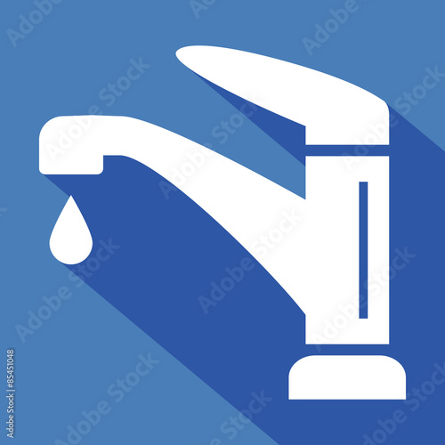 Logo robinet.. Plombier.