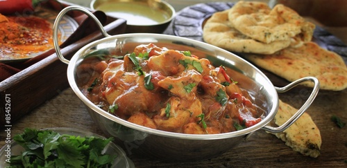 chicken balti curry meal photo