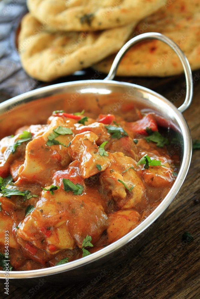 chicken balti curry meal