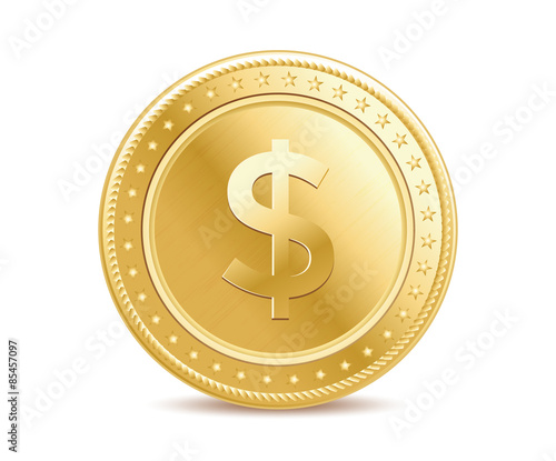 Golden dollar coin