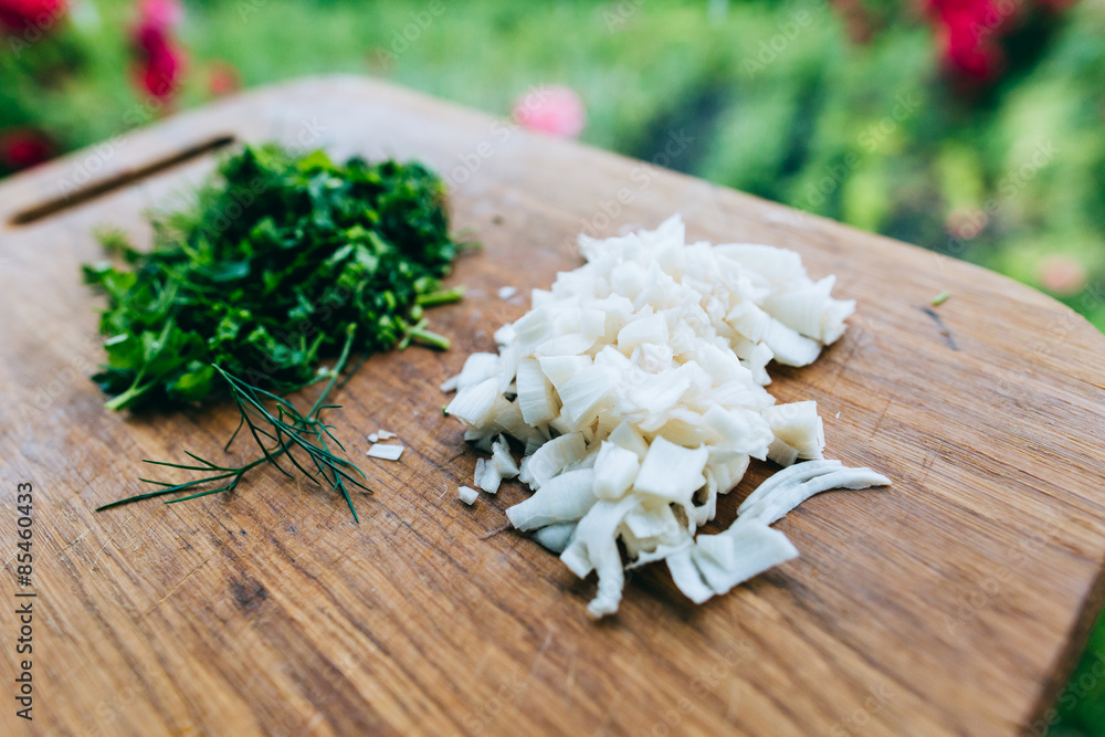parsley and garlic parsley and garlic