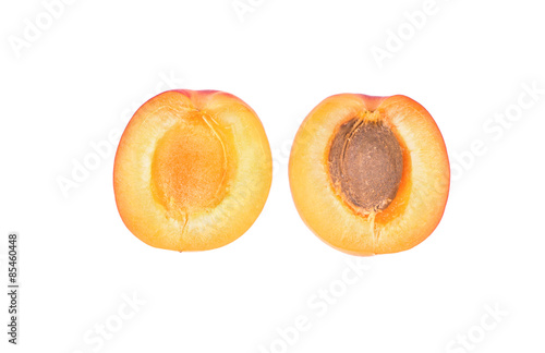 Half of apricot