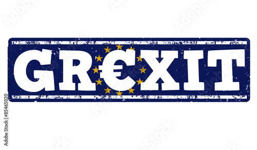Grexit stamp