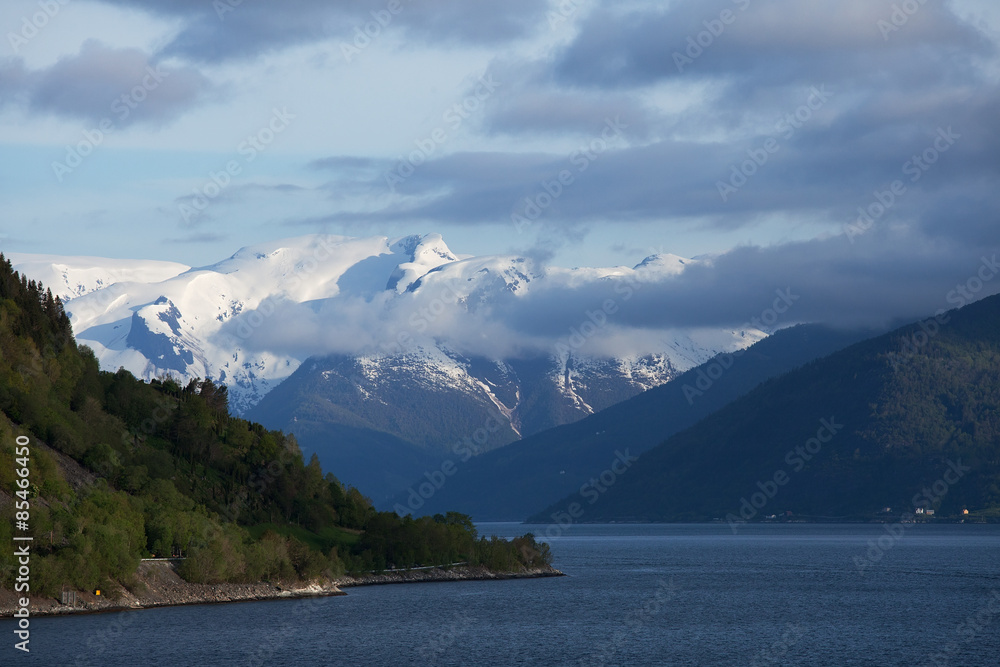 The Sognefjord and Surrounding Mountains