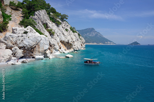 Fototapeta Naklejka Na Ścianę i Meble -  mountains and sea around Kemer, Turkey