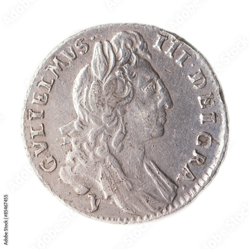 sixpence of william III 1691 obverse