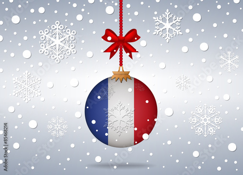 christmas background france