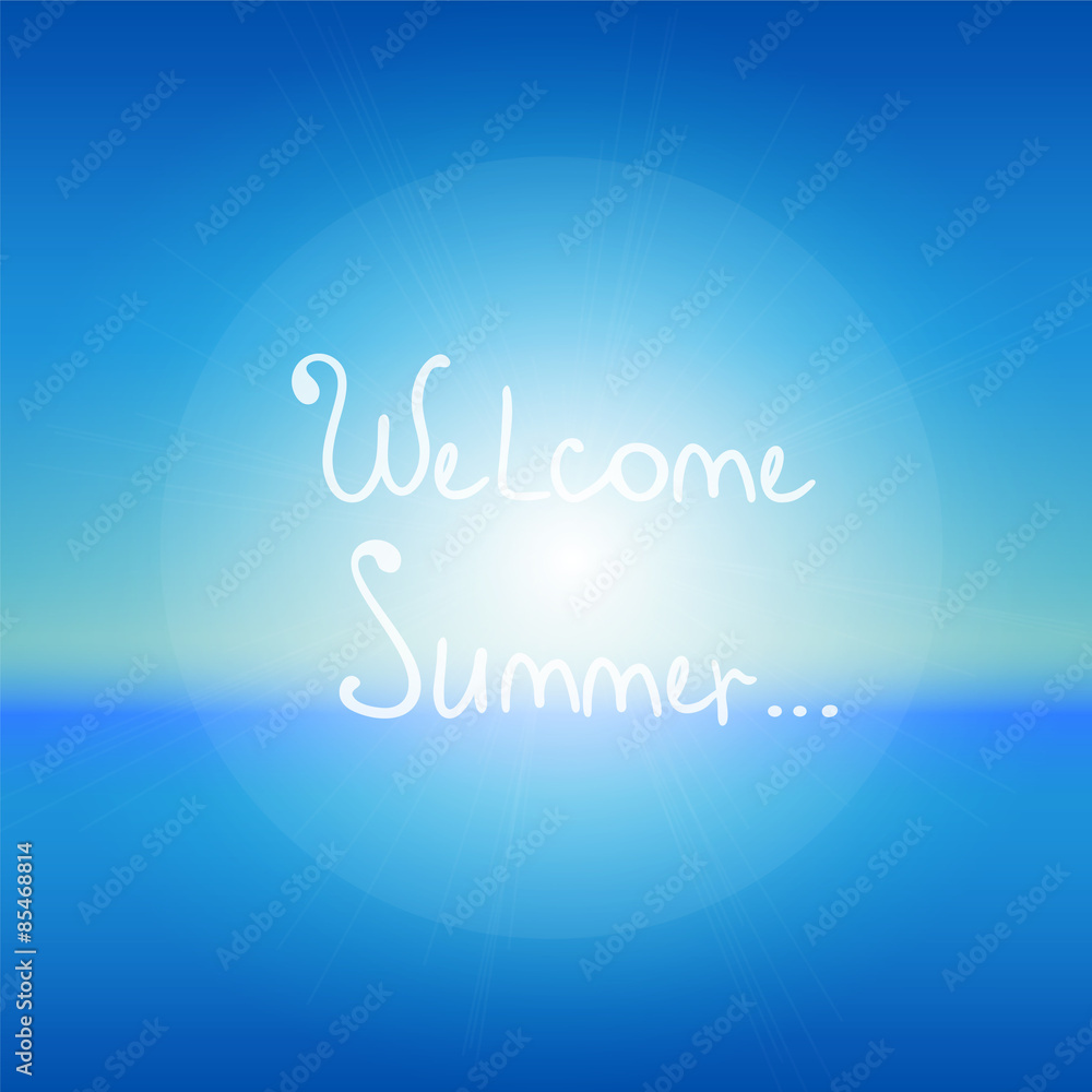 Abstract sea and sky background.Welcome summer. Abstract sea and sky background.Welcome summer.