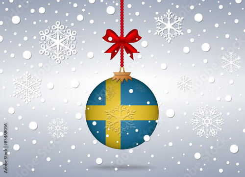 christmas background sweden