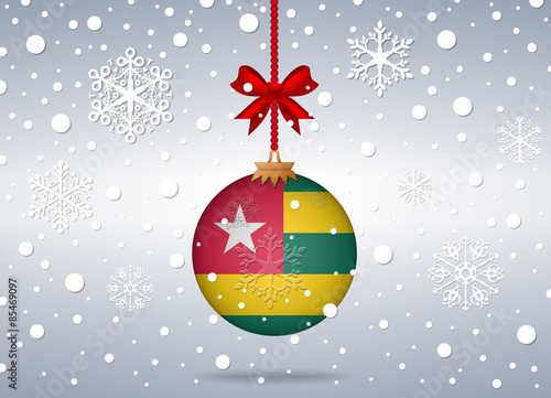 christmas background togo