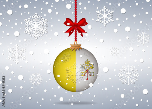 christmas background vatican city