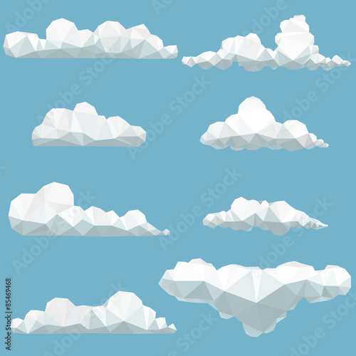 polygonal clouds