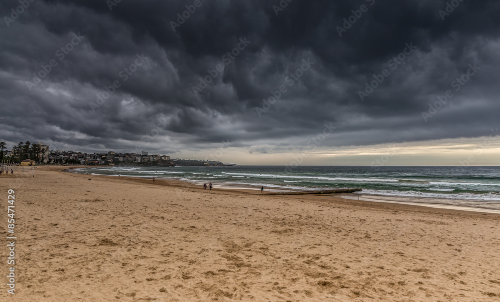 Gewitter zieht in Sydney auf