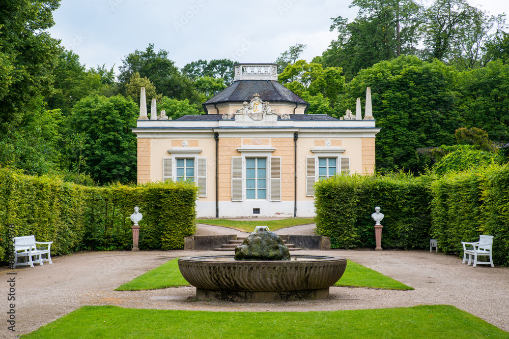 Schlossgarten in Schwezingen