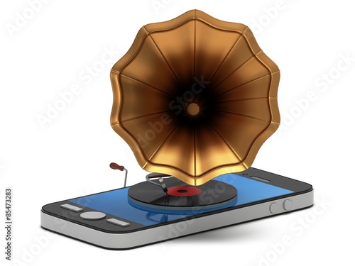 Smartphone music concept