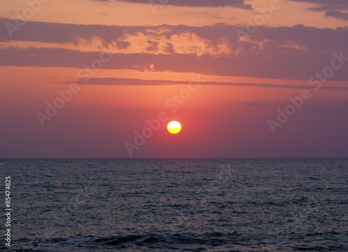 Sunset on the Black Sea