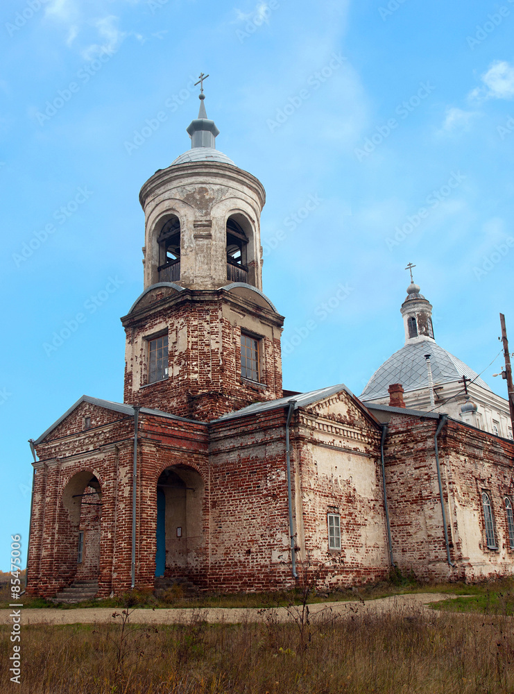 Church of the Nativity of the Blessed Virgin. Krasnopole village