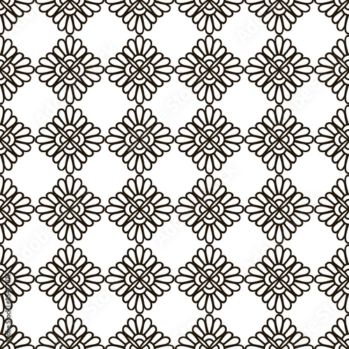 Vector ethnic seamless pattern