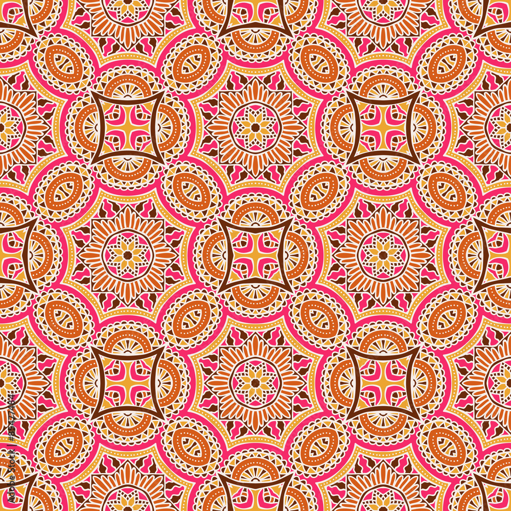 Vector ethnic seamless pattern Vector ethnic seamless pattern