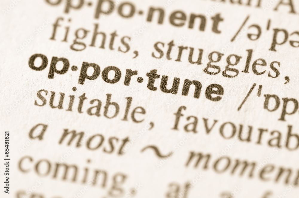 Dictionary definition of word opportune Dictionary definition of word opportune
