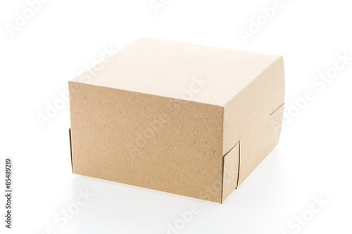 Brown paper box © siraphol