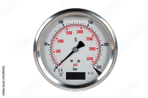 Foto Druckmessgerät, Manometer