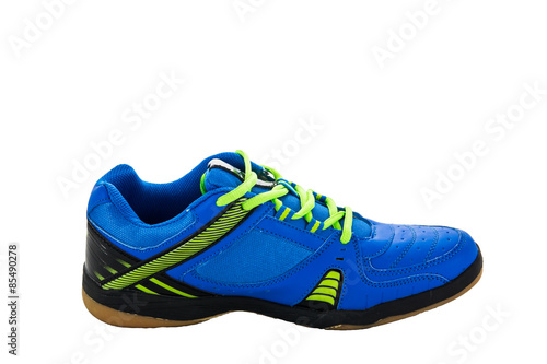 sport shoe side view isolated on white background