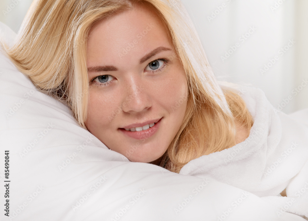 portrait in the bed portrait in the bed