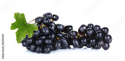 Fresh Grape isolated on the white back ground