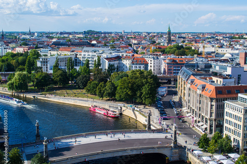 Берлин. Вид с Кафедрального Собора.